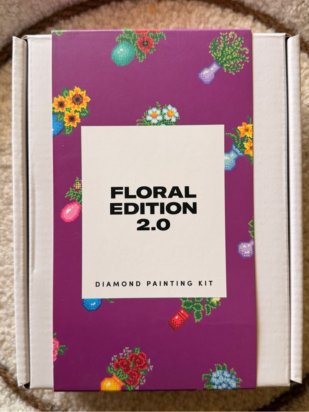 Floral Edition 2.0 Purple Diamond Painting Kit